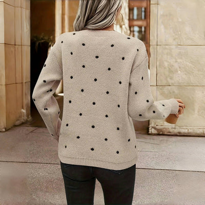 Clara | Chic Polka Dot Sweater