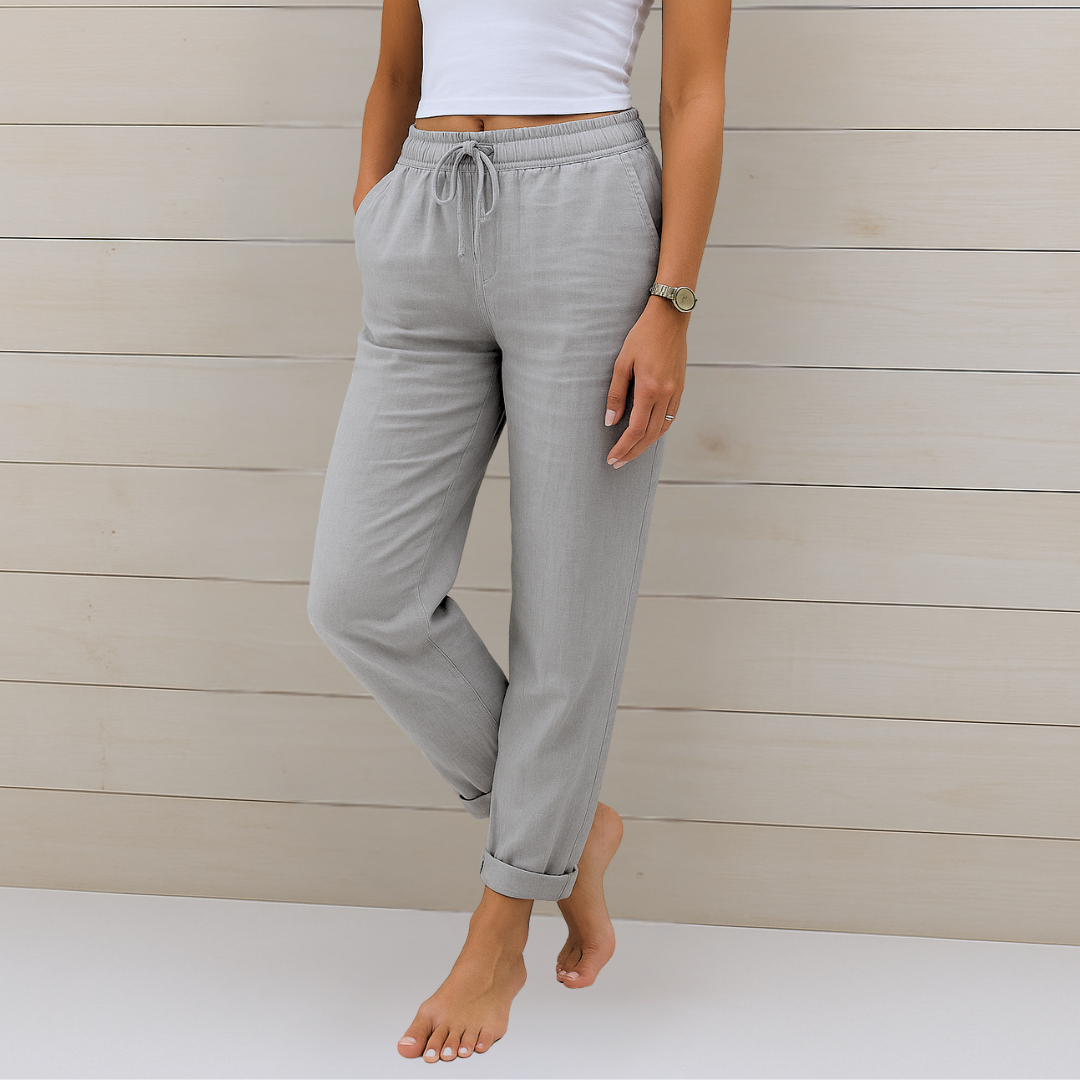 Sophie | Stylish Linen Trousers