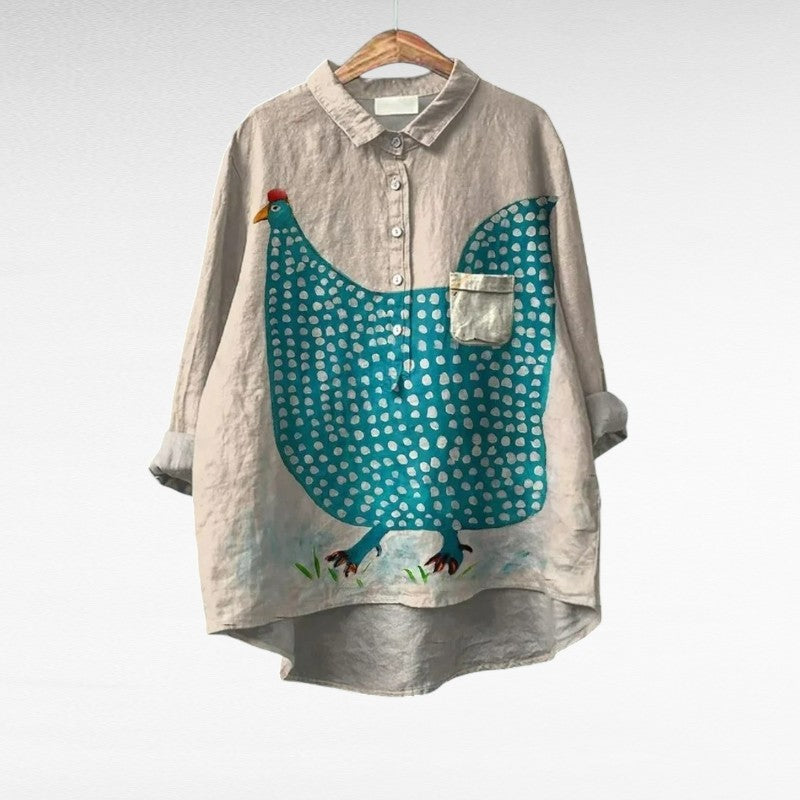 Sophie | Chic Vintage Blouse