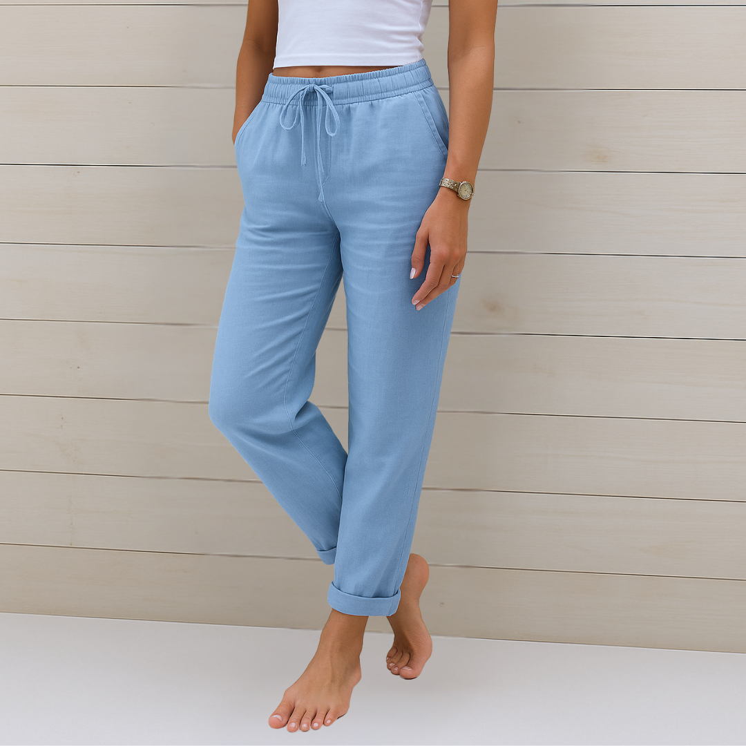 Sophie | Stylish Linen Trousers