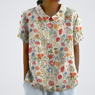Clara | Elegant Floral Blouse