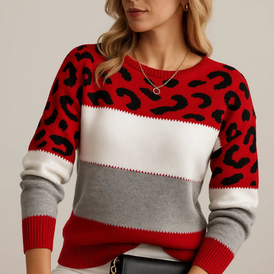 Clara | Chic Leopard Jumper