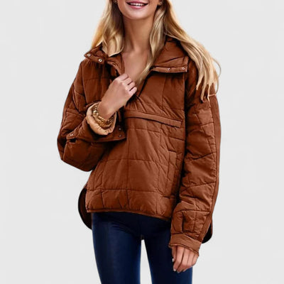 Clara | Waterproof Pullover Jacket