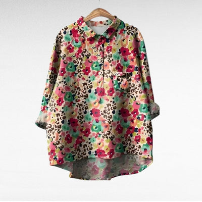 Clara | Elegant Floral Blouses