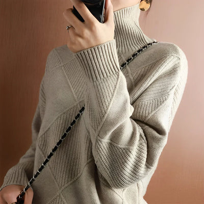 Clara | Soft Roll Neck Jumper