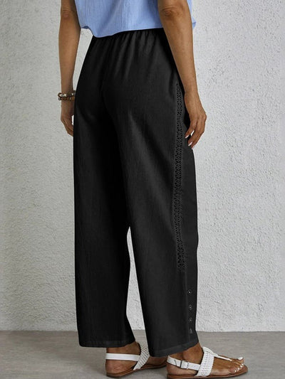 Megan | Chic Button-Up Trousers
