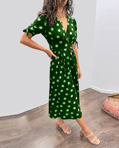 Clara | Chic Polka Dot Dress