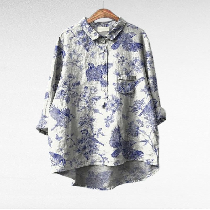 Clara | Vintage Floral Blouses