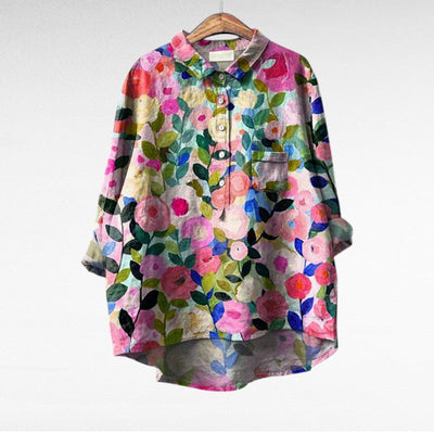Clara | Vintage Floral Blouses