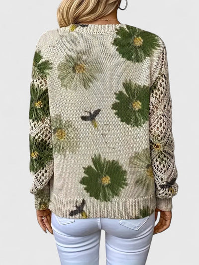 Clara | Floral Elegant Jumper