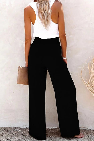 Megan | Relaxed High-Waisted Trousers