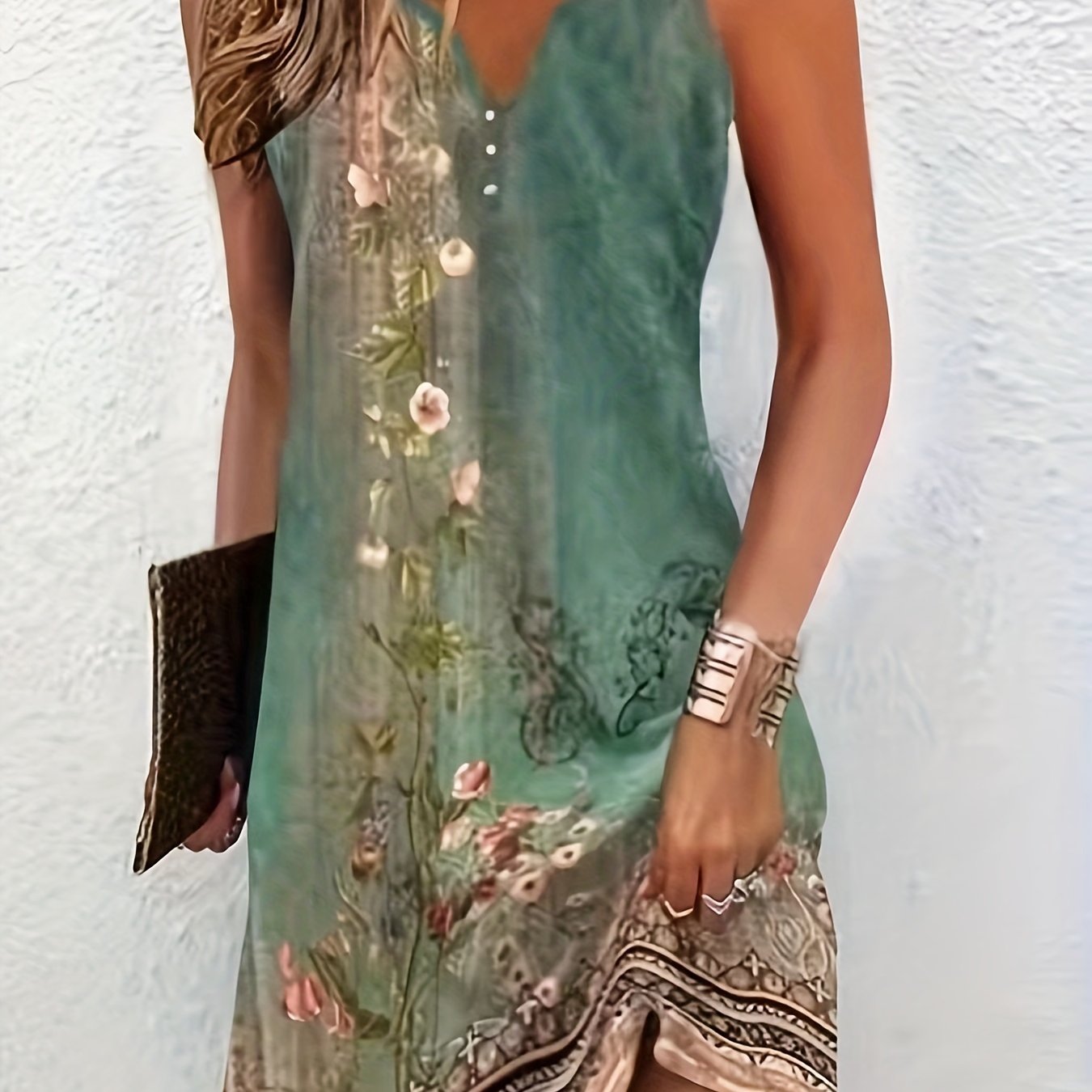 Megan | Floral Boho Dress