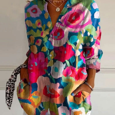 Clara | Stylish Floral Blouse