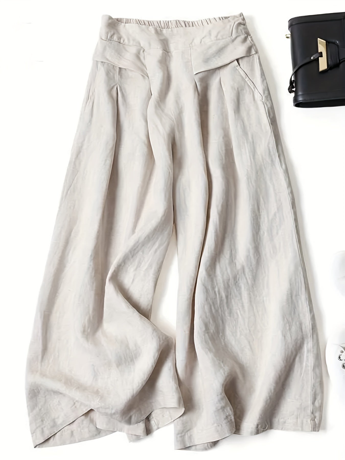 Megan | Vintage Wide Leg Trousers