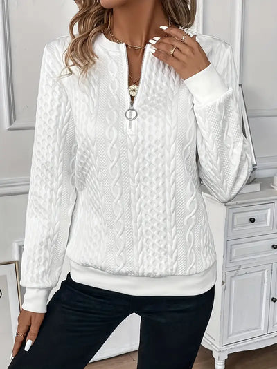 Chloe | Chic Zip Jumper