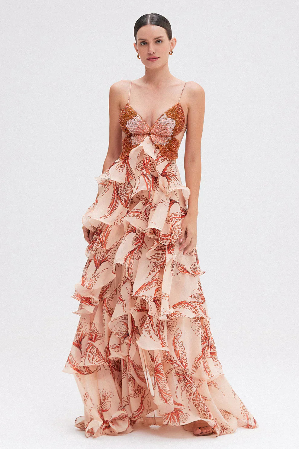 Clara | Elegant Ruffle Dress