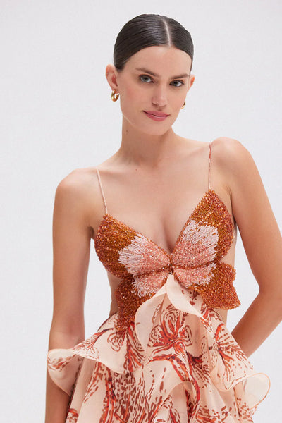 Clara | Elegant Ruffle Dress