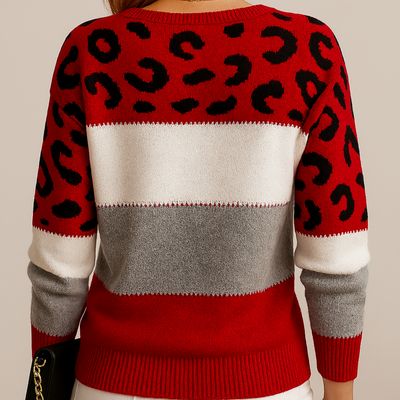 Clara | Chic Leopard Jumper