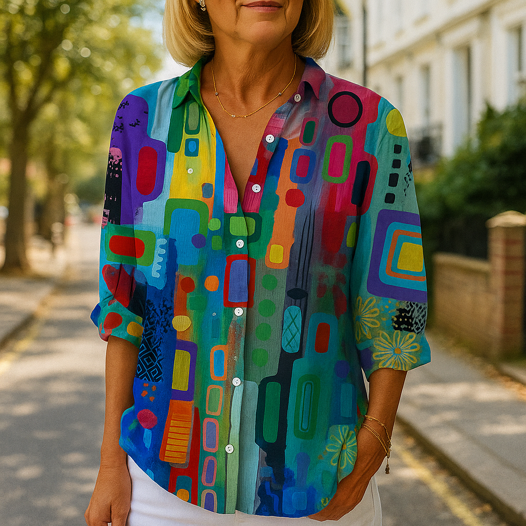 Megan | Elegant Comfort Blouse