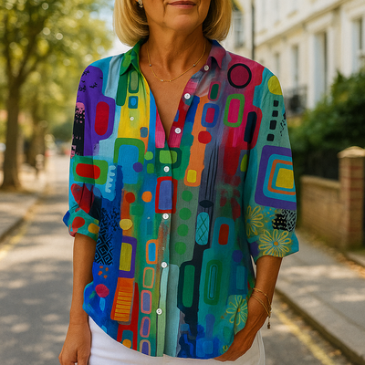 Megan | Elegant Comfort Blouse
