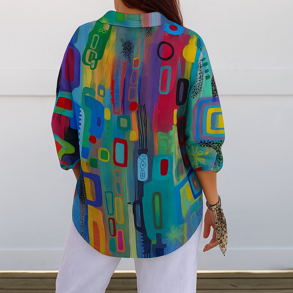 Megan | Elegant Comfort Blouse