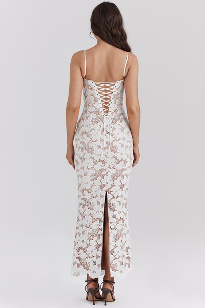 Clara | Elegant Lace Midi