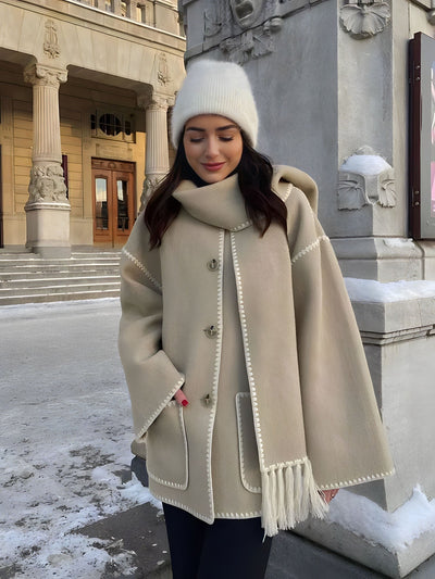 Lydia | Fringed Jacket Set