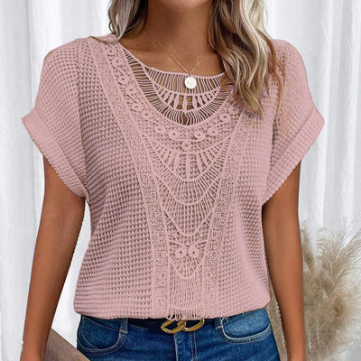 Megan | Chic Lace Blouse
