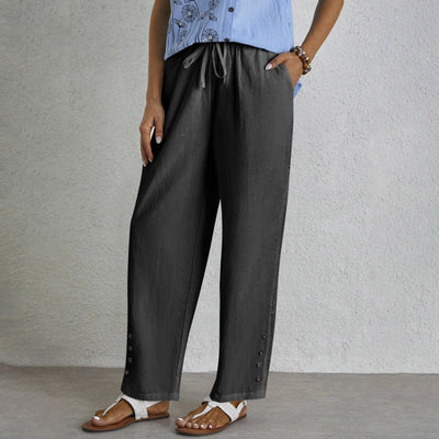 Megan | Chic Button-Up Trousers