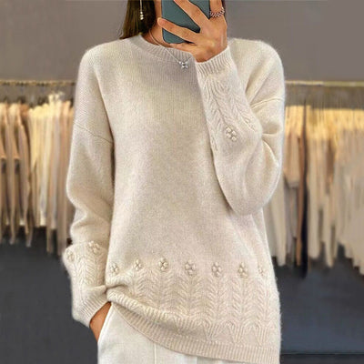 Sophie | Elegant Floral Sweater