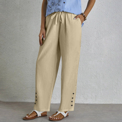Megan | Chic Button-Up Trousers