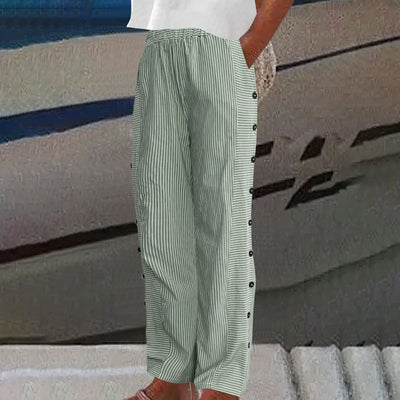 Clara | Stylish Striped Trousers