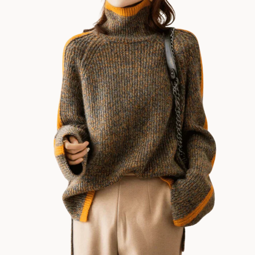 Clara | Chunky High Neck Jumper