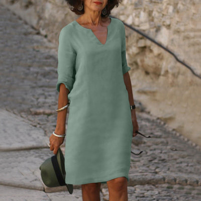 Sophie | Elegant V-Neck Dress