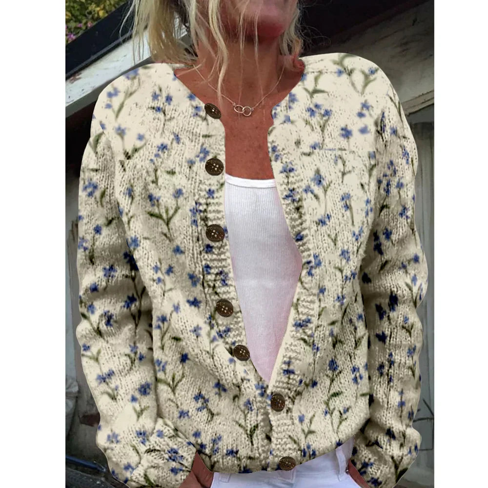 Sophie | Stylish Printed Cardigan