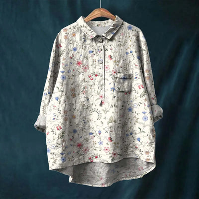 Clara | Elegant Floral Top