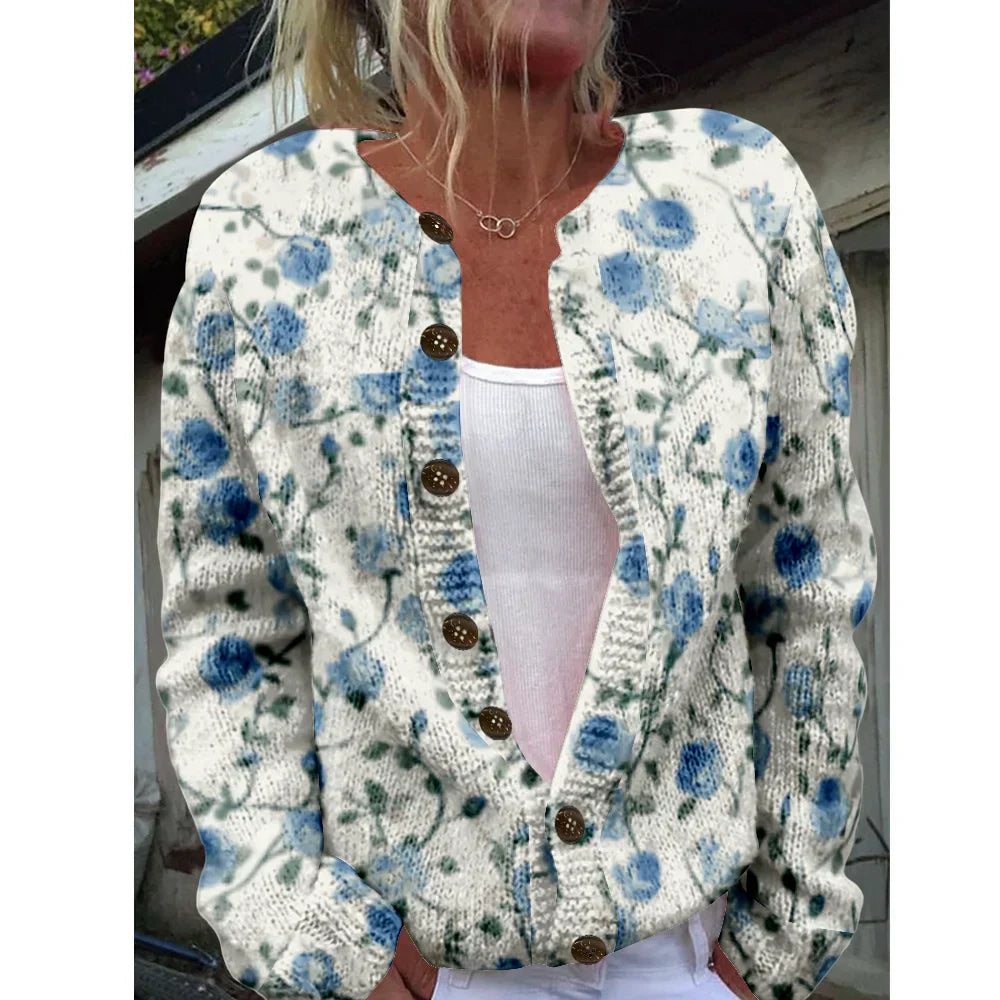Mabel | Stylish Printed Cardigan