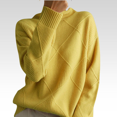 Clara | Elegant Roll Neck Jumper