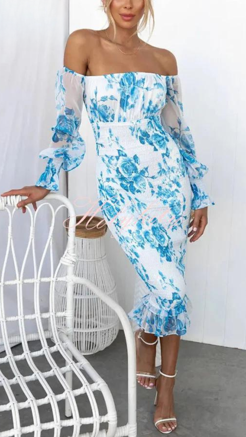 Sophie | Elegant Floral Midi