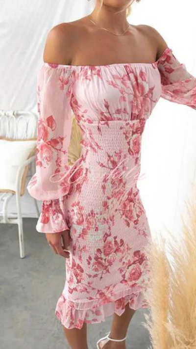 Sophie | Elegant Floral Midi