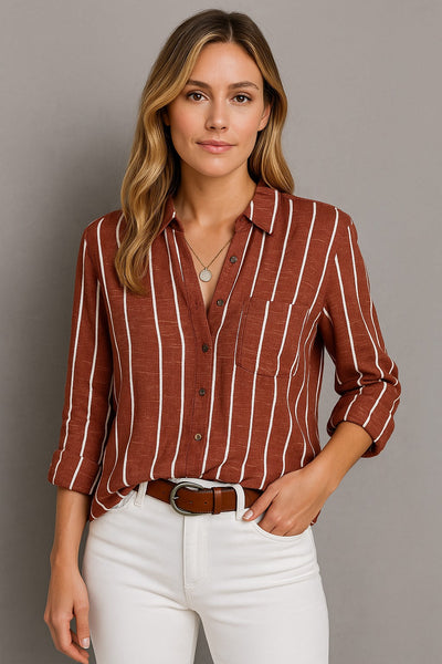 Sophie | Striped Long Sleeve Top