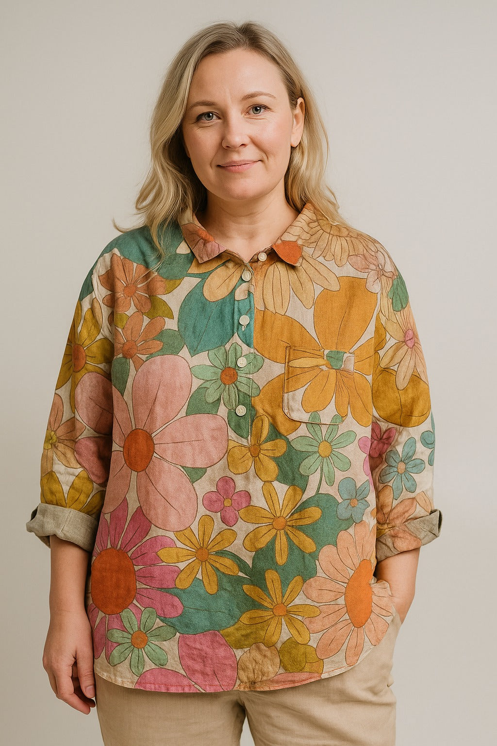Chloe | Vintage Floral Blouses
