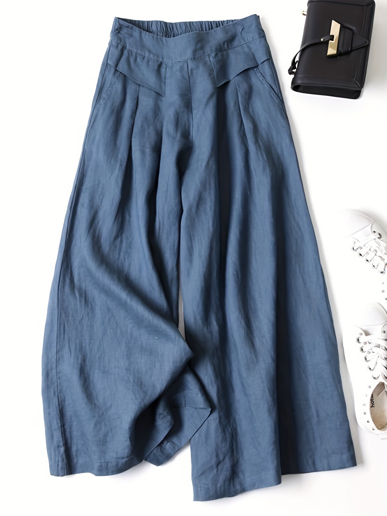 Megan | Vintage Wide Leg Trousers