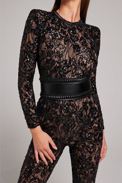 Lila | Sophisticated Lace Jumpsuit