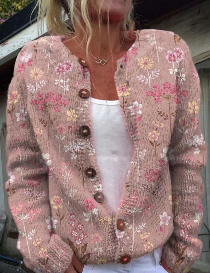 Sophie | Floral Print Cardigan