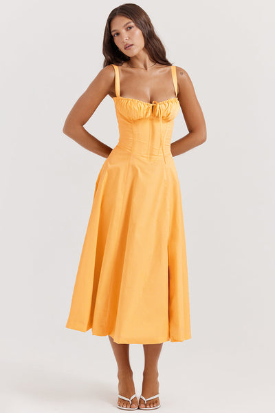 Lily | Structured Midi Dress