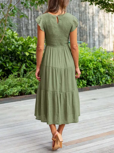 Clara | Flattering Belly Coverage Dress