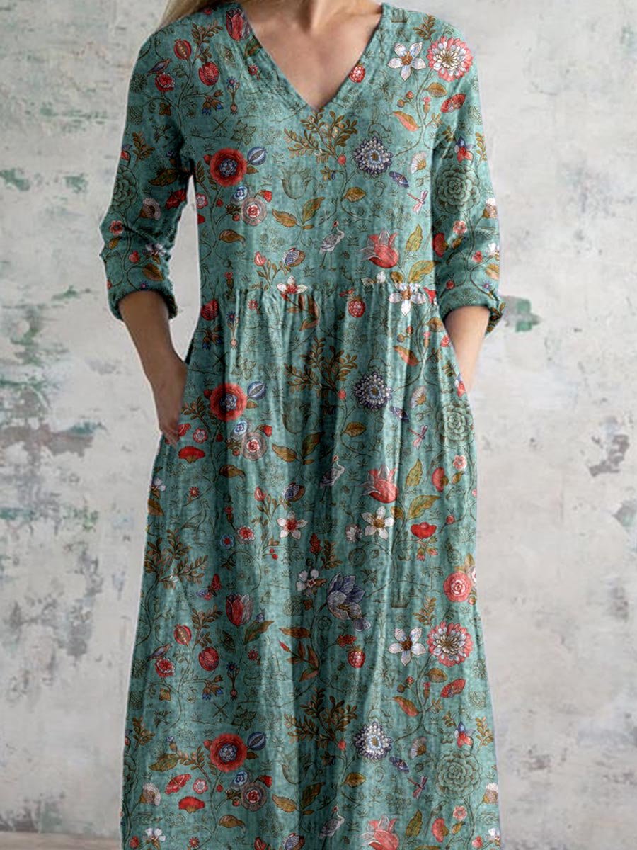 Lily | Flowy Vintage Dress