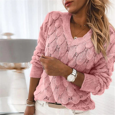 Sophie | Stylish V-Neck Pullover