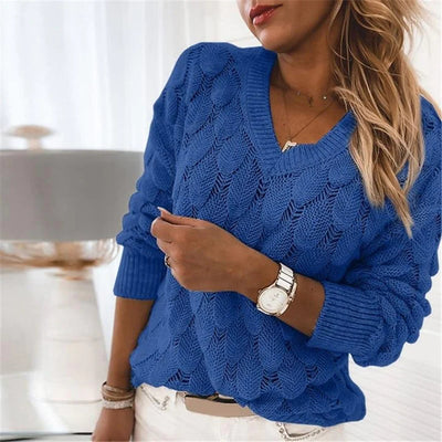 Sophie | Stylish V-Neck Pullover